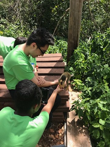 RHMSZooMagnet's tweet photo. @RHMSRaiders were engaged with squirrel monkeys @MIAMonkeyJungle
#Monkeybusiness 
@MDCPSSouth @miamimagnets @zoomiami https://t.co/H1bWKrkrZR