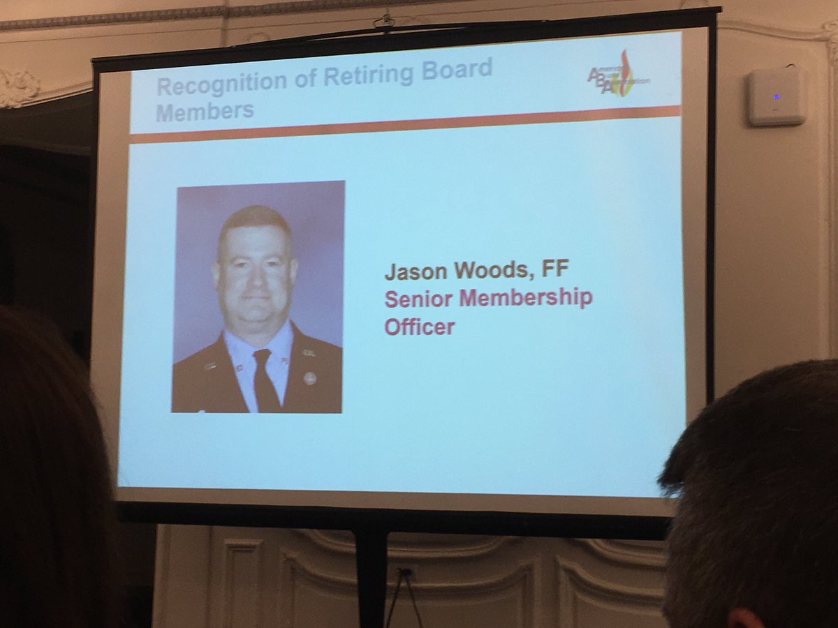 phchang73's tweet photo. .@Ameriburn #aba50th Dr Haith formally acknowledged the contributions of outgoing Board members Jason Woods and David Ahrenholz (ovations!) https://t.co/2DxtqUZ6R0