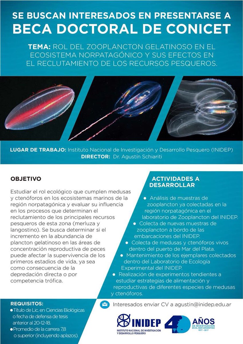 Para todos los interesados en estudiar y aportar al conocimiento de los océanos