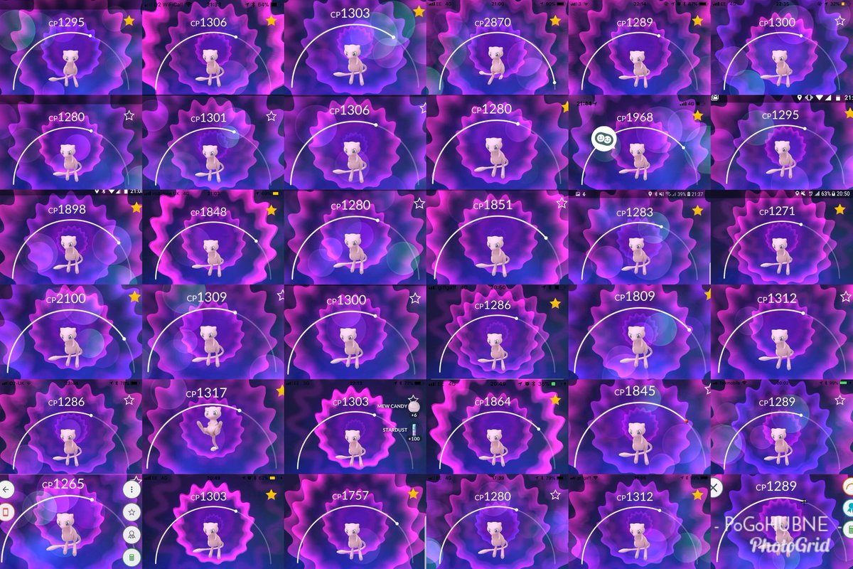 PoGONewcastle's tweet photo. Here's the latest influx of #mews from our trainers. I sense a Mew-tiny going on here... 

#PoGoHUBNE #Mew #PokemonGoQuests
#PokemonGo #FindMew #FoundMew https://t.co/pzKdaXCS49