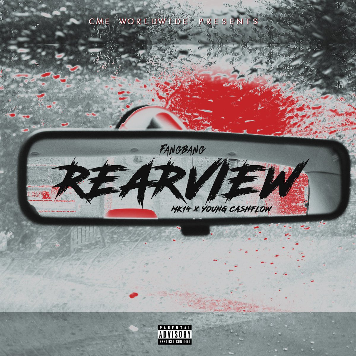 Iamcashflow's tweet photo. New @mk14official feat. @Iamcashflow "Rearview" https://t.co/c0vA5eZVMz #Fangbang #CME https://t.co/pN0AnnW0XY