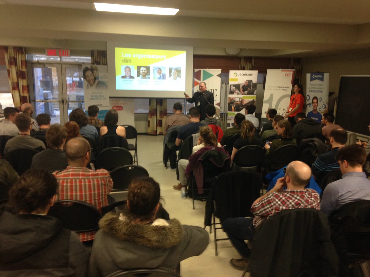 henrimarc's tweet image. C'est parti pour le #hackdon à @UBishops de #Sherbrooke avec @SocieTIC_Estrie @IBM @FondationCHUS #hackathon