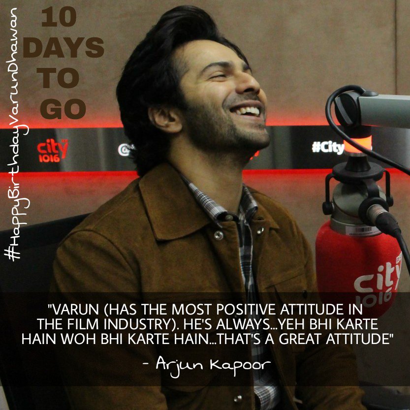 VWellwishers's tweet photo. 10 days to go for @Varun_dvn 's birthday ❤️❤️ https://t.co/zZzgo3s2mY