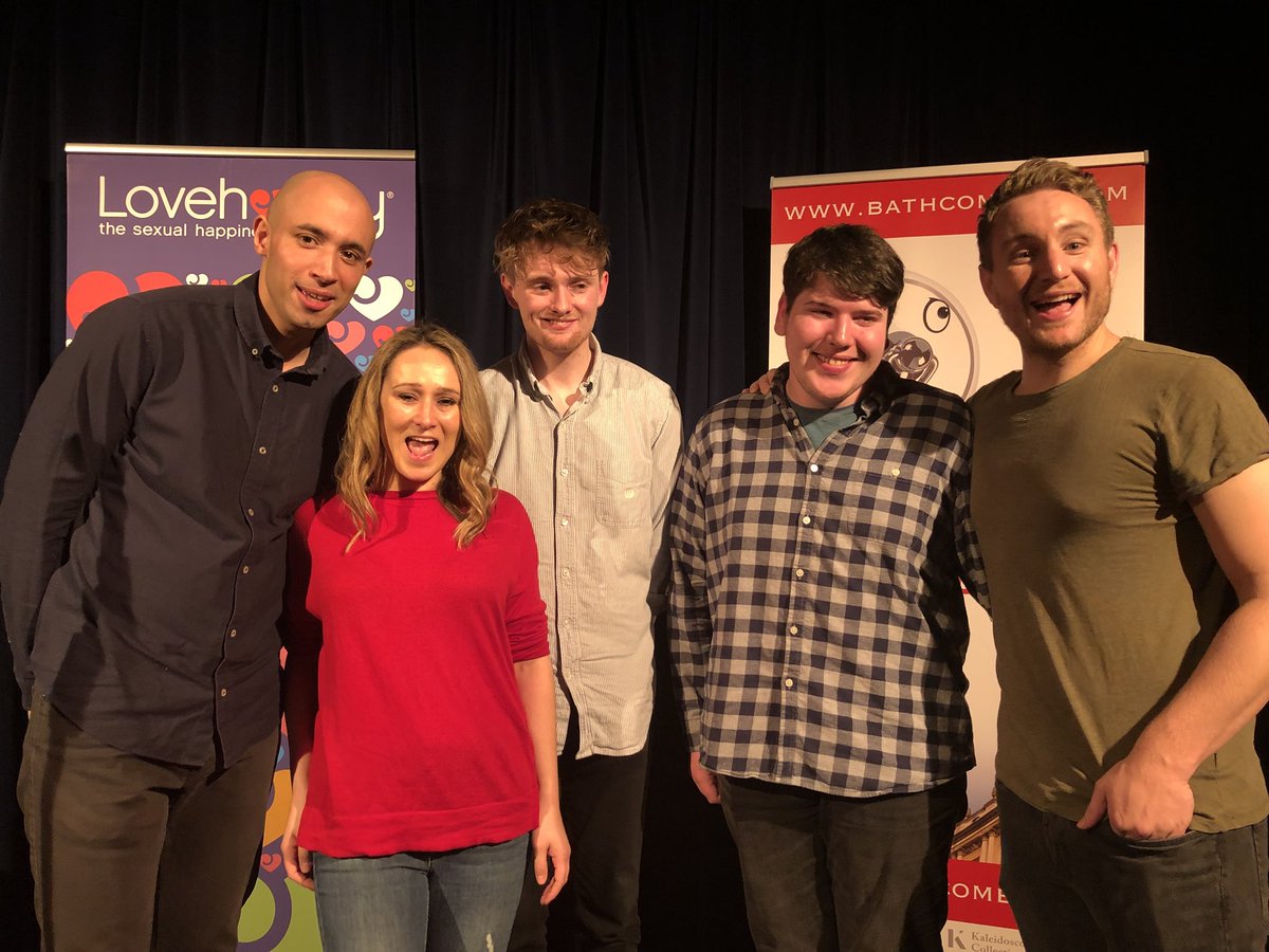 Our second set of finalists have been decided. Congratulations to <a href="/ThatLewFitz/">Lew Fitz</a> <a href="/viviennekay/">Vivienne Kay</a>  @calumofstewart  <a href="/_Aj_Roberts/">AJ Roberts</a> &amp; <a href="/PeteLathamComic/">Pete Latham Comedian</a> with wild card Sachin Kumarendran. Get your tickets for Sunday’s Grand Final here 

bathcomedy.com/whats-on?id=830