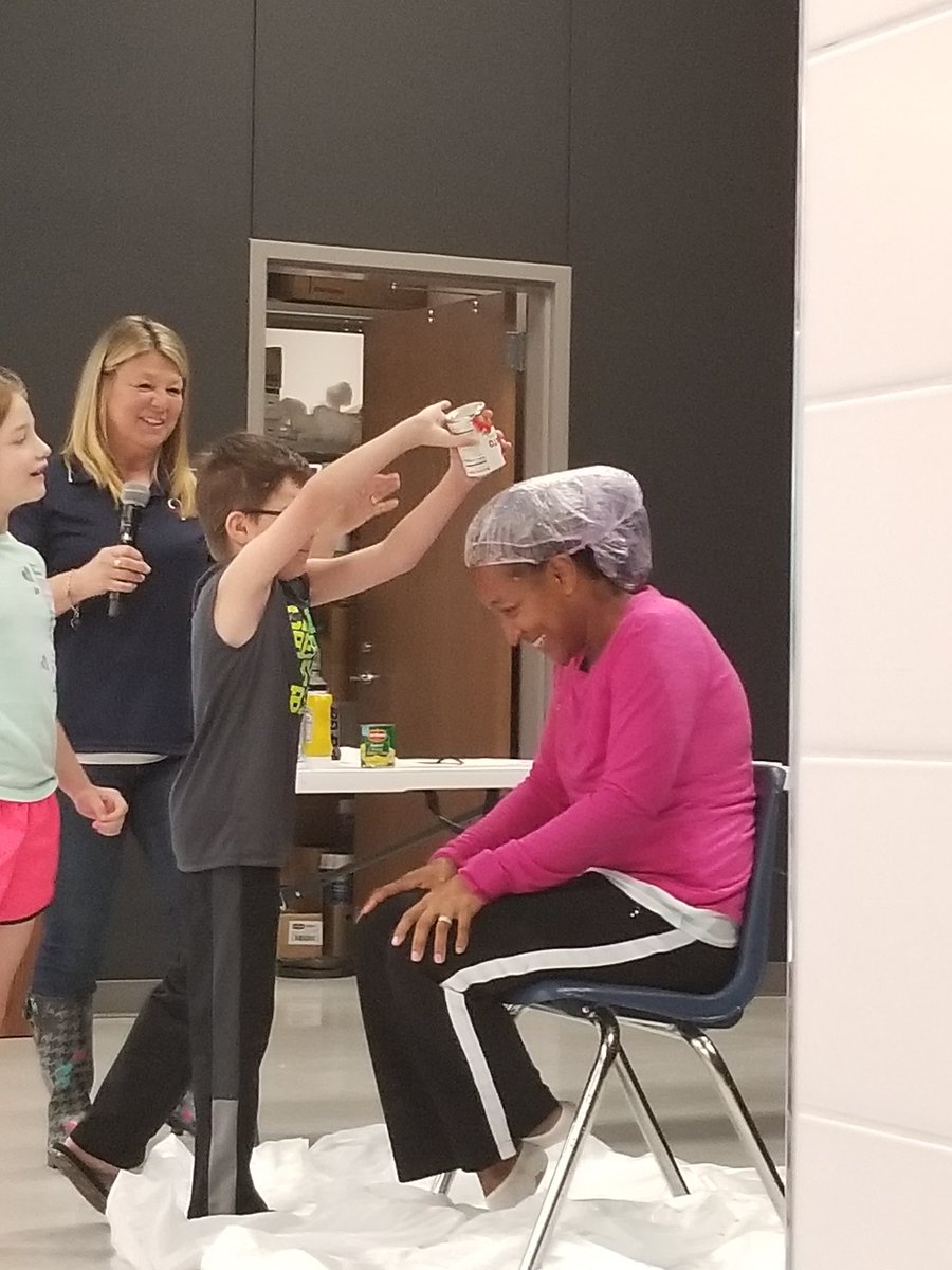 CoachJamesPE's tweet photo. #EatItOrWearInChallenge @VaughnElemFISD
#JumpRopeForHeart We raised $15,758 for @American_Heart!
#HealthyZoneSchoolInTraining https://t.co/2XTiLipb18