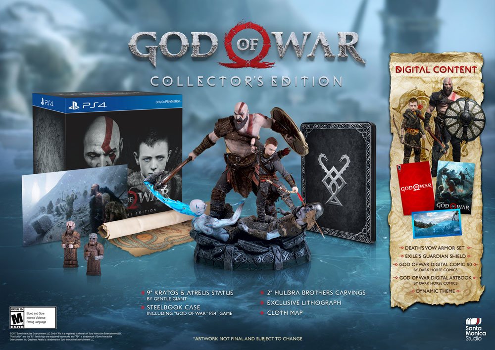 sleeping_tyto's tweet photo. @shinobi602 @JaqubAjmal Or you can play something epic like.....God Of War coming out 4/20 Only on Ps4 and Ps4 Pro, pick up the collectors edition today. Pre-order now!!! https://t.co/WZIlW15Uj4