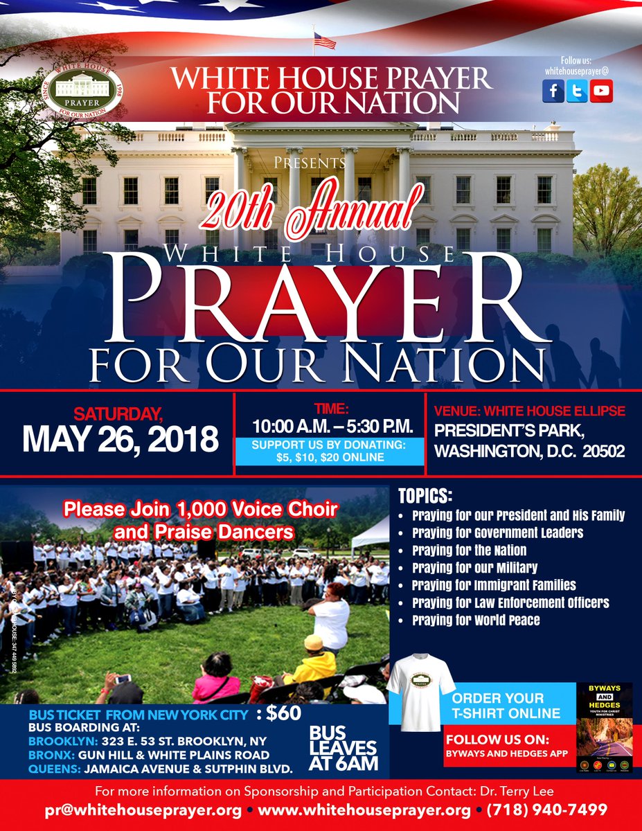 WHprayer tweet picture