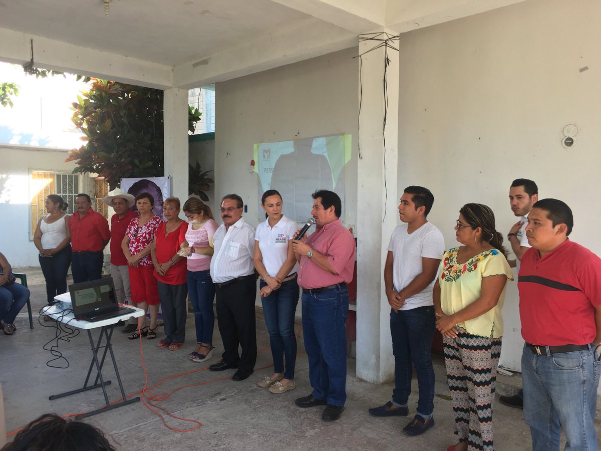 Iniciamos capacitación en el Mpio de Bacalar #PepePresidente2018!!! <a href="/JoseAMeadeK/">José Antonio Meade🇲🇽</a> <a href="/sergio0sorno/">Mvz. Sergio de la Cruz Osorno</a>