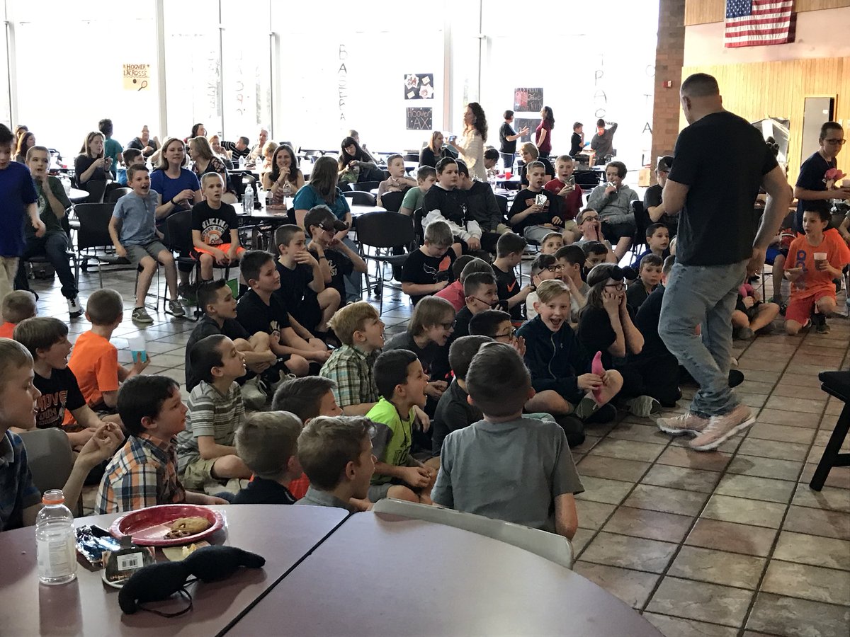 Enjoying the evening with Rick Smith Jr.