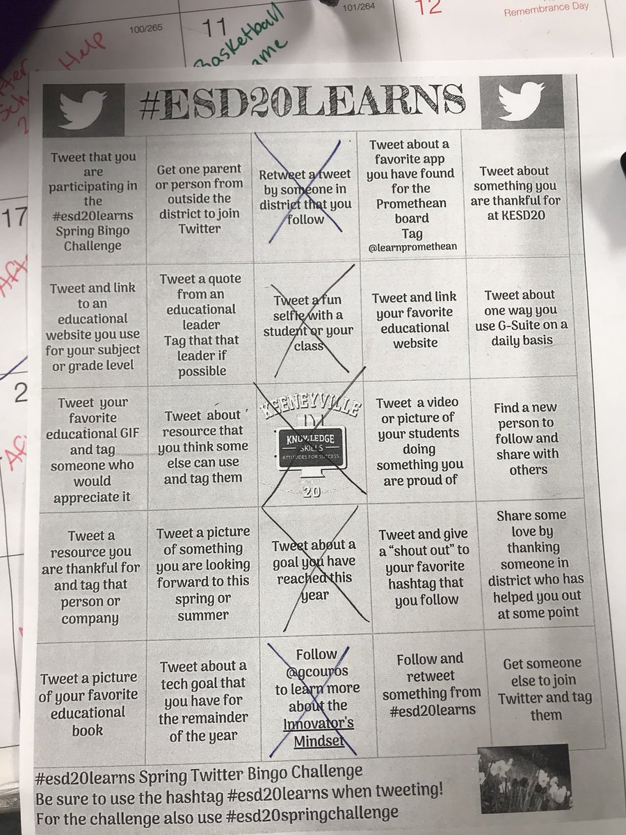 SWMS_Ms_Johnson's tweet photo. One of my goals this year was to learn more about my students’ lives, and I feel like my Adventurous Mondays has been pretty successful. I love hearing about their weekend adventures each week.
And with that, the spring challenge is complete :) #esd20learns #esd20springchallenge https://t.co/YIb2uLV5aG