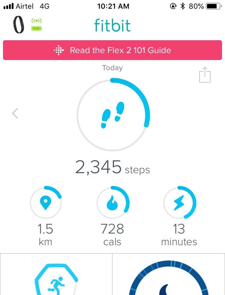 AnkitaMehta_'s tweet photo. The #WeekendWarrior phase has started on a good note
#FitBitIndia #Fitbit
@FitbitIN @ibtimes_india https://t.co/Aw59dFqXx5