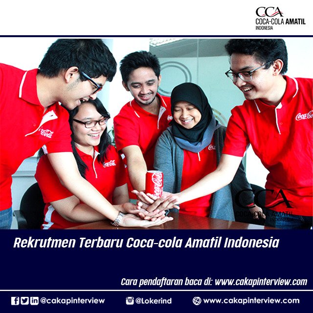 lokerind_'s tweet photo. #Lowongan Graduate Trainee Program Coca-cola Amatil Indonesia by Coca-Cola Amatil Indonesia https://t.co/jM1XabjjIu
::
#cakapinterview https://t.co/YqnSwMOajs