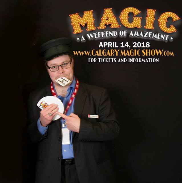 DGStephenson's tweet photo. Come see me perform in the Calgary Magic Circle Variety Show tomorrow at 3pm at the Pumphouse Theatre. https://t.co/IY4y7kck7e