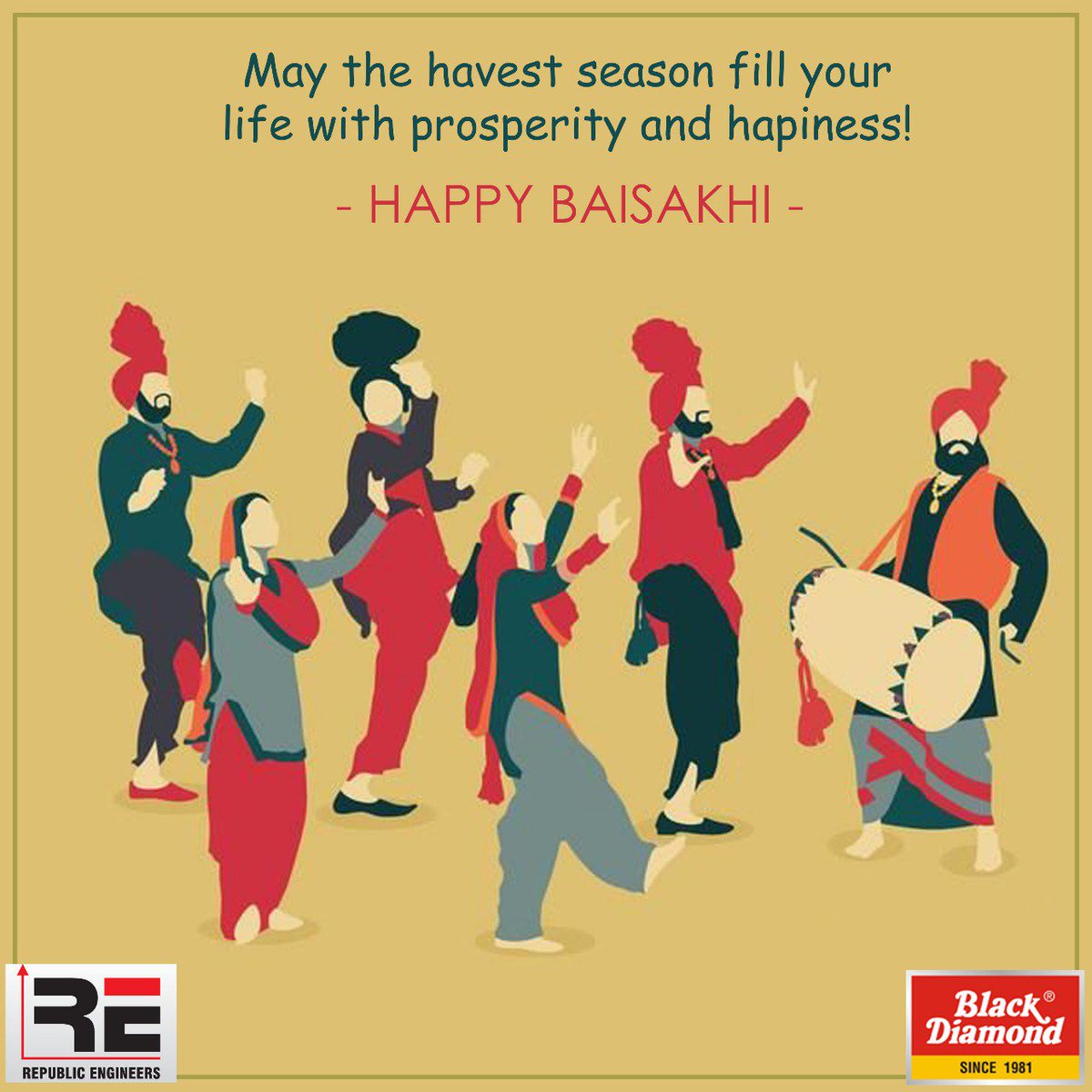 BlackCookware's tweet photo. May the harvest season fill your life with prosperity and happiness!.
.
#cookware #cookwarerange #mylovelykitchen #colours #patterns #pots #pans #kitchenware #kitchen #delhi_gram #delhigrammers #gurgaon #gurugram #noida #faridabaad #festivevibes #baisakhi #happyharvest https://t.co/1EhiXAz0PS