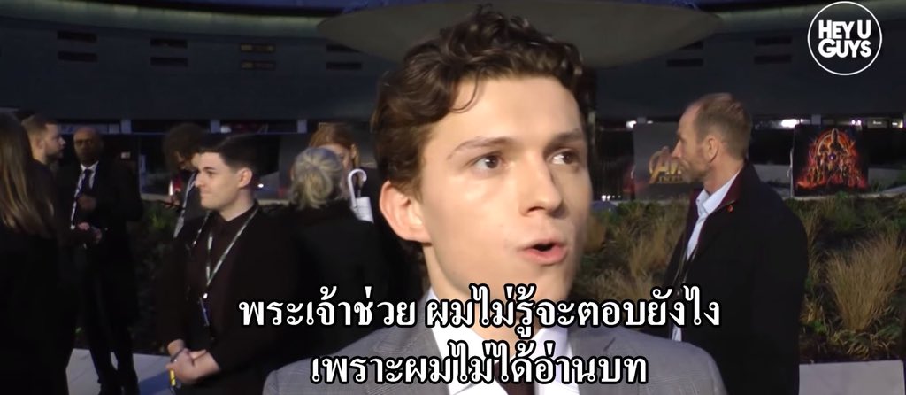 TheMoviesRain's tweet photo. เมื่อเหล่านักแสดงถูกถามเกี่ยวกับเหนื่อเรื่องของ Avengers: Infinity War #InfinityWarTH #movietwit https://t.co/z953TjZX5D