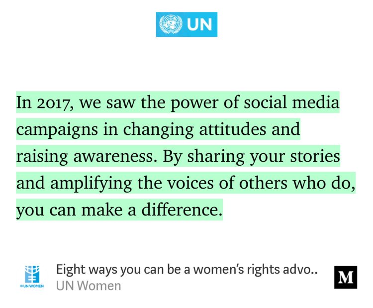UN Women tweet media