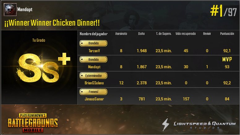 JoiOpt's tweet image. Muy buen equipo me encontré #PUBGMobile