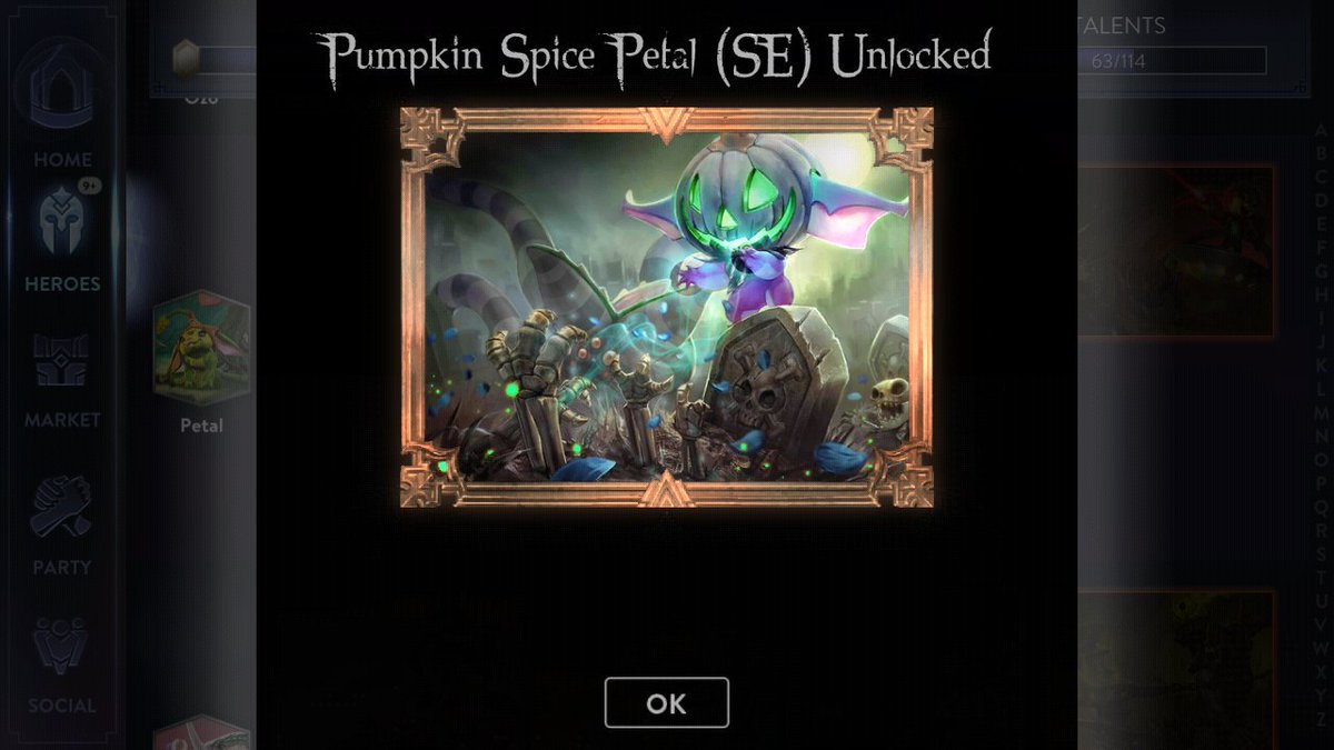 lioryx's tweet photo. Yeayy SE Petal 🤪 @VGPetal @vainglory https://t.co/3oxlOA6t3x