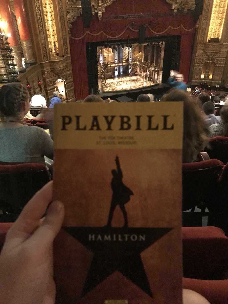 kellsiepage's tweet photo. Since I discovered Hamilton almost two years ago, I have been dying to see it live. I finally did tonight and it was even better than I could imagine. Thank you @Lin_Manuel for sharing your amazing gift with us around the country!!! https://t.co/zL4okTG9cn