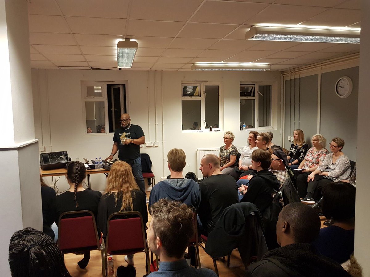 jofish50's tweet photo. An awesome wkshop in Croydon, with over 40 people joining John, The singers which included @idmcgospeluk The New hope gospel choir, re-knewed and an array of other singers from the Croydon area me strong encouraging words delivered by John. 
#gospelaccording2john
#wesingusing https://t.co/ScHq8MlGjR