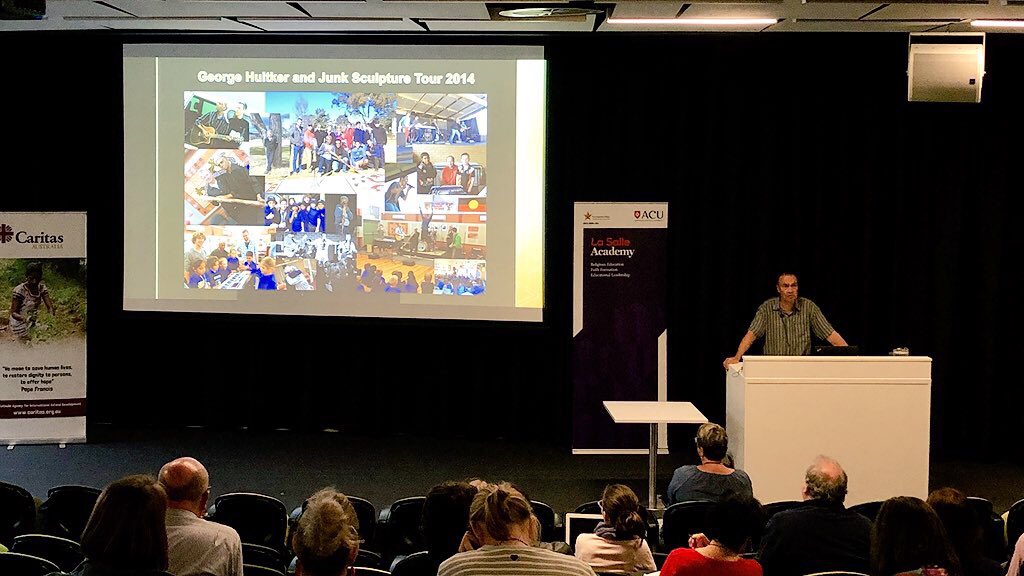 MrMattHeinrich's tweet photo. “Who am I? Who are you?”
George shares poignant reflections and stories of Gamilaraay country at the Transforming Service Conference #TSCON18 https://t.co/EKjGAaZbNR