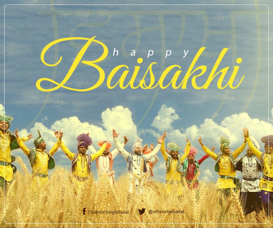 SrBachchan's tweet photo. T 2773 - Happy Baisakhi to all .. and Happy Tamil New Year .. prosperity love peace and togetherness .. !! https://t.co/FfilBj1SbF