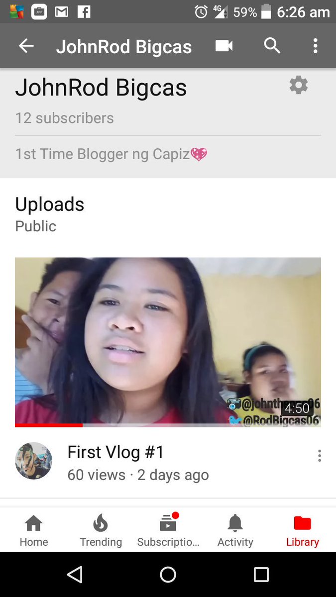 RodBigcas06's tweet photo. Guys Please subscribe my Channel "JohnRod Bigcas"

#Sub4Sub #youtubers #smallyoutuber #youtuber #SmallYouTuberArmy #YouTube #smallyoutubercommunity #smallyoutubers 
#SupportSmallerStreamers #Supportsmallstreams #Followme https://t.co/hKcuT1zftv