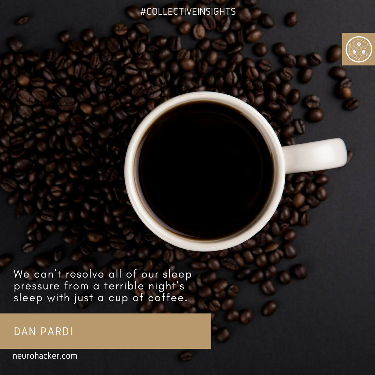 qualialifeco's tweet photo. Coffee is a bandaid for sleep woes, not a cure.

In a favorite #CollectiveInsights podcasts, Dan Pardi, CEO at @humanOS_me discussed sleep physiology, why sleep matters, &amp; tools &amp; tips to optimize your #sleep

Listen in now > https://t.co/LwHScCGfrP https://t.co/kMa6z4I4ia https://t.co/q0pH6Ssbzr