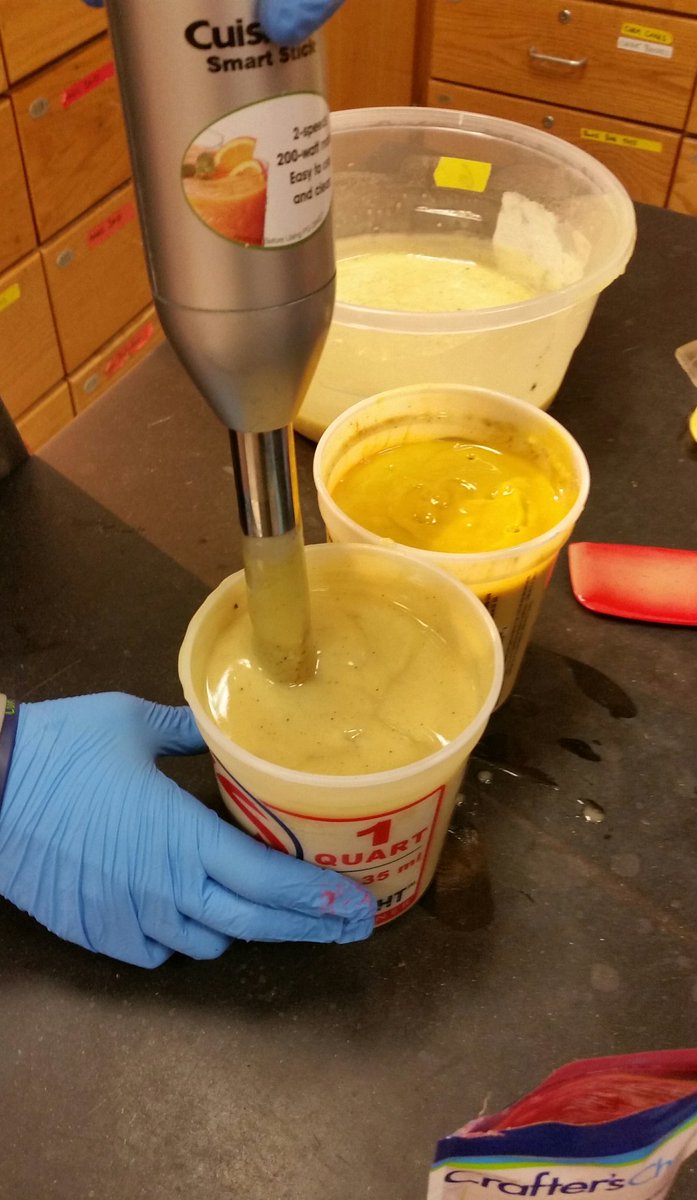 wnchem's tweet photo. Another great soapmaking experience today with students making 8 new batches of soap. Look forward to seeing how these turn out! #ChemGems #WNsoapProject https://t.co/gWazdNjIsk
