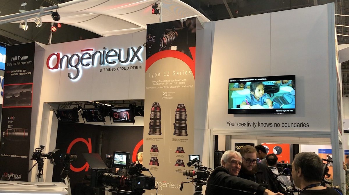 JeromeDolbert's tweet photo. A new documentary « A Child's Smile » #nab2018 #angenieux #achildssmilemovie #JeromeDolbert - Toutes À L'école, Ecole Happy Chandara #toutealecole #happychandara 
Shot with the New Optimo Style 48-130 on RED Helium 8K
https://t.co/4i0G2suJfR https://t.co/FtVhBH3NAZ