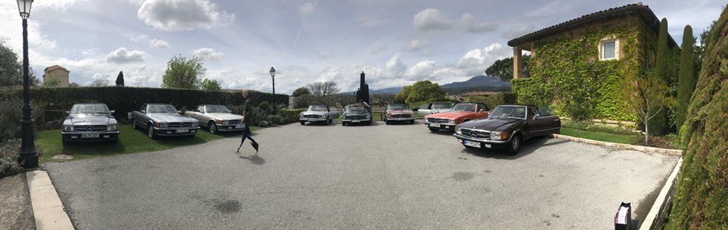 juampi1962's tweet photo. Comenzó el 2° Mercedes-Benz JPN Classic Tour, ahora es en la Costa Azul en el sur de Francia 🇫🇷  Y esto es solo el principio de un viaje sin igual. https://t.co/x1LqBUMnVe