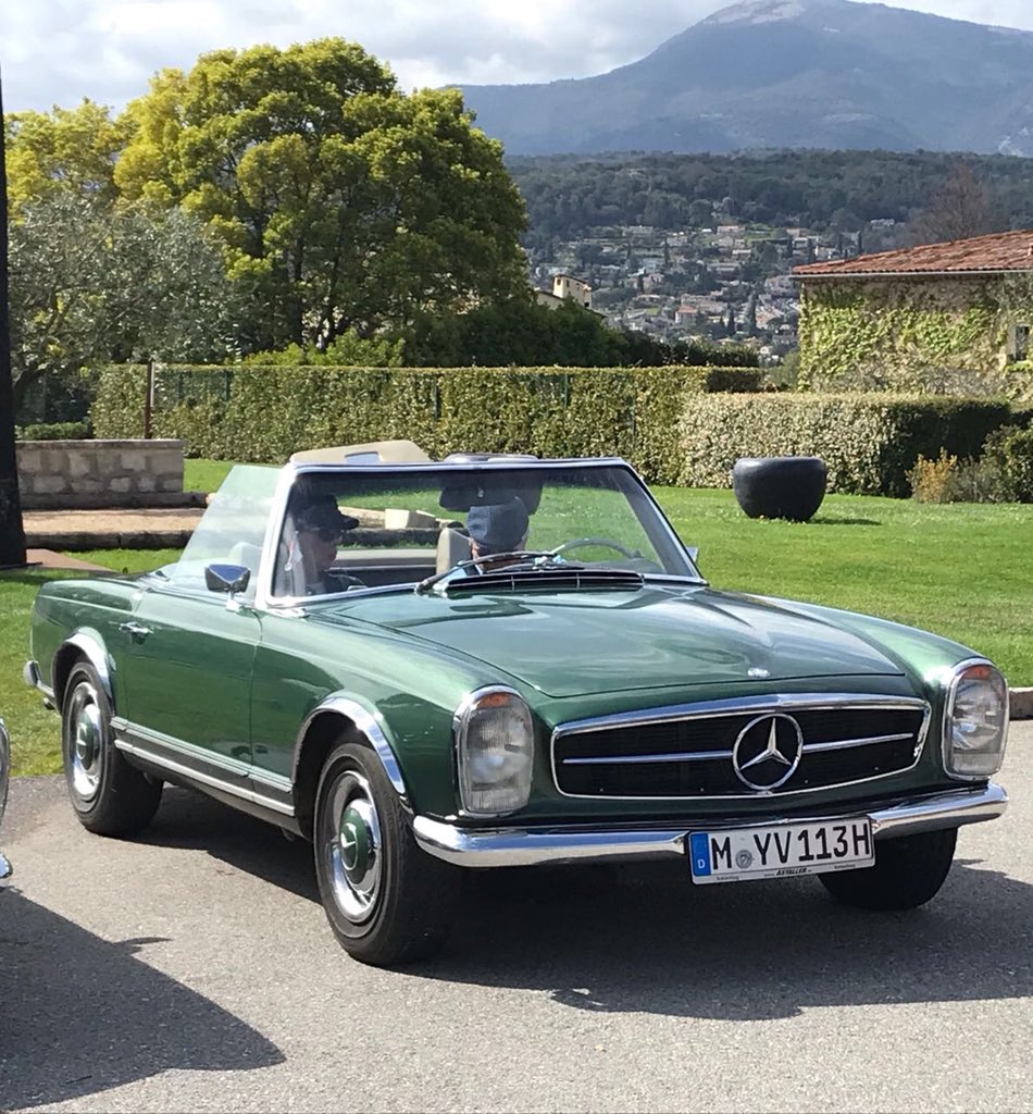 juampi1962's tweet photo. Comenzó el 2° Mercedes-Benz JPN Classic Tour, ahora es en la Costa Azul en el sur de Francia 🇫🇷  Y esto es solo el principio de un viaje sin igual. https://t.co/x1LqBUMnVe