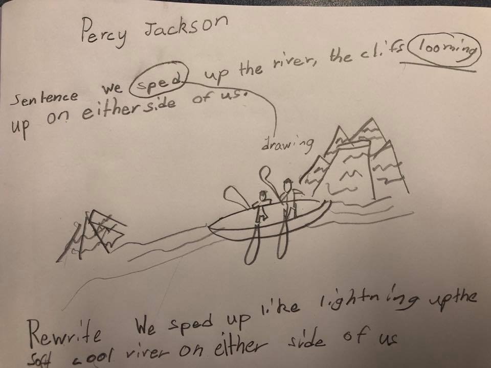 hellocleverbean's tweet photo. Love this idea that came from a Year 3 student who noticed that his book had so many descriptive sentences. This activity was completed independently during reading groups time. The student was so chuffed that his idea was used for the whole class learning! 🙌 #cleverbeanians https://t.co/hE37z8PEZ3