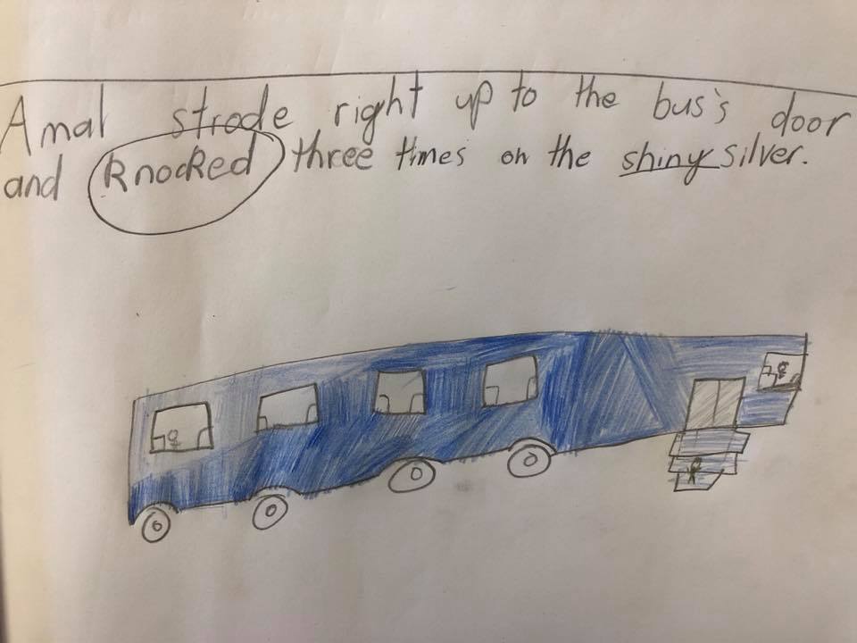 hellocleverbean's tweet photo. Love this idea that came from a Year 3 student who noticed that his book had so many descriptive sentences. This activity was completed independently during reading groups time. The student was so chuffed that his idea was used for the whole class learning! 🙌 #cleverbeanians https://t.co/hE37z8PEZ3