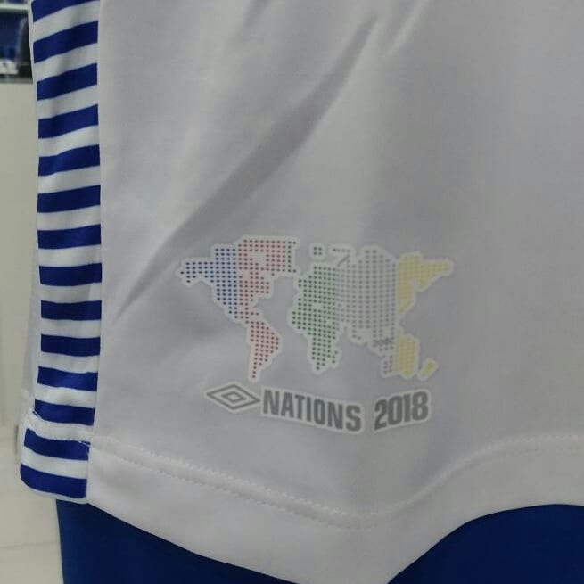 ClubeAmado's tweet photo. NOVO MANTO 🔵⚪
#UmbroNations #Uniforme2 https://t.co/6o1AOKeLzH