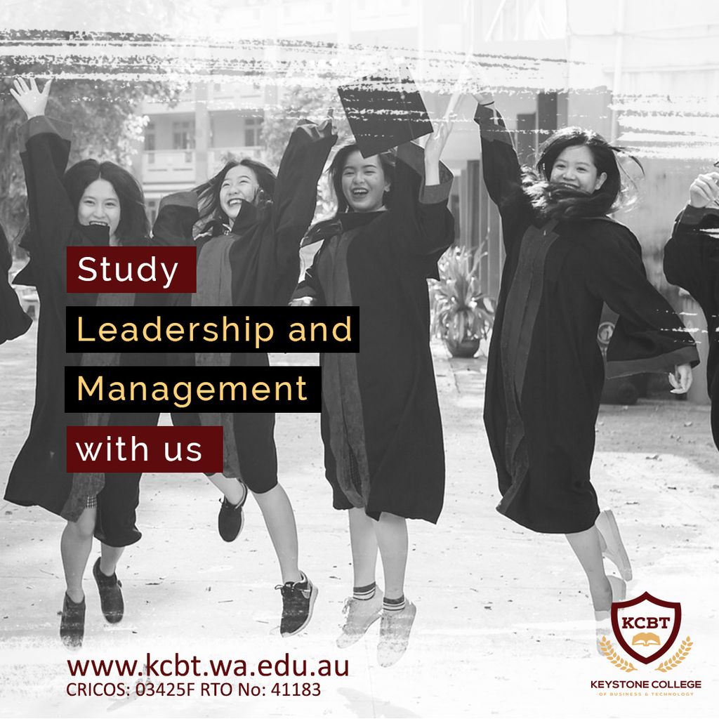 Study Leadership and Management with us 
#Leadership #Management #KCBT #KeystoneCollegePerth #PerthStudents #StudyPerth #InternationalStudents