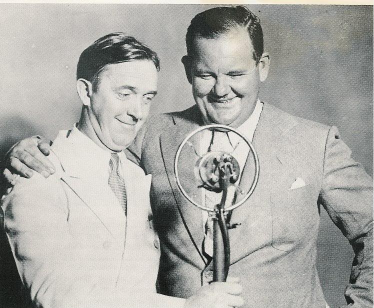 Stan_And_Ollie's tweet photo. #LaurelAndHardy at the EMI studios (Abbey Road), London. 
They were there to make their only commercial record. 18th August 1932. https://t.co/CQ8tzCnOhR