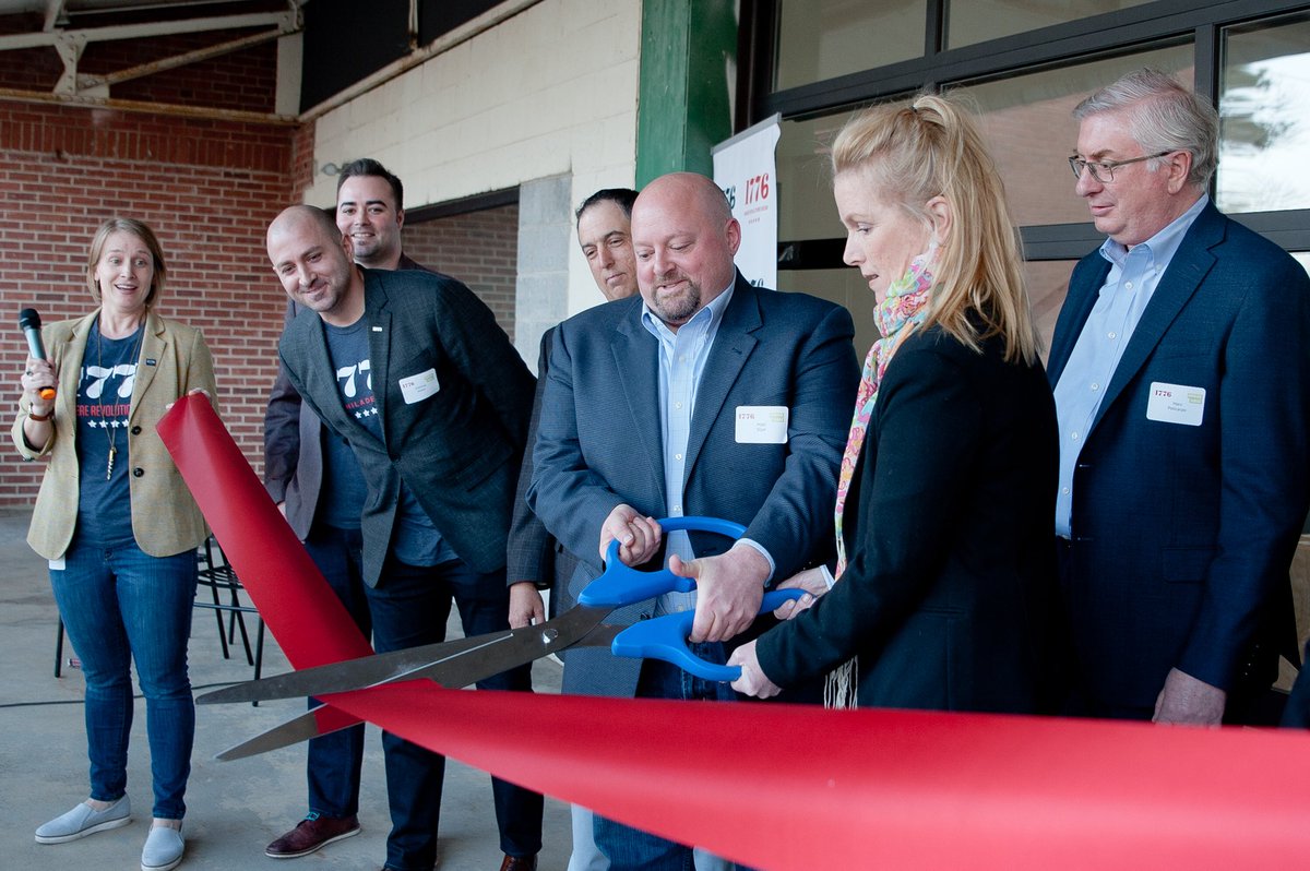 AnthonyMaher12's tweet photo. What an exciting evening last night at @AmblerYards for the launch of @1776PHL Ambler Yards w/ @mattsigel &amp; #MarcPolicarpo! Special thanks to @moorened &amp; @goldenpmike for their thought leadership during the event. #WhereRevolutionsBegin #RibbonCutting https://t.co/YD9Fny7fsq