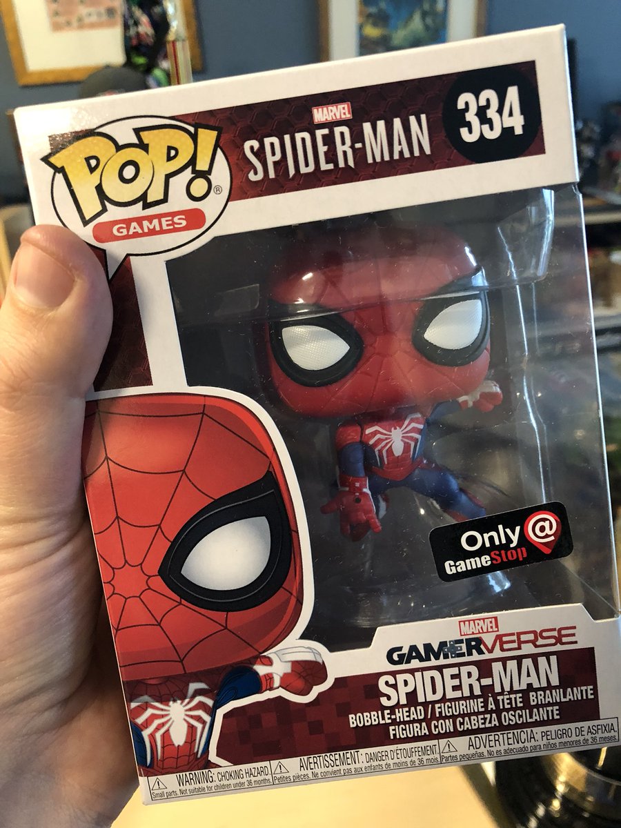 spiderman pop gamestop