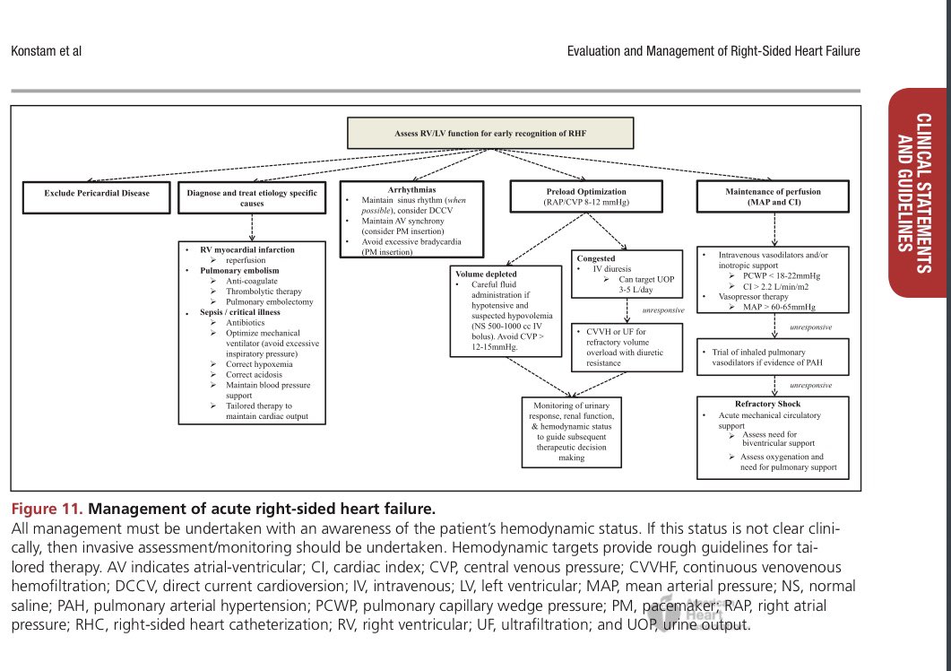 Evaluation and Management of Right-Sided Heart Failure: A