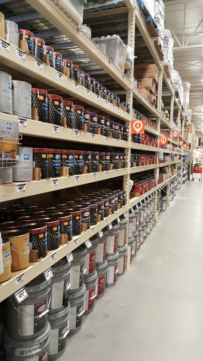 EricLeachmanMET's tweet photo. D2 A team completed the Glidden paint reset last night in Store #6940 with #PBGnospillMs https://t.co/1OOnW40ptQ