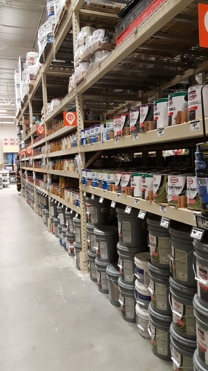 D2 A team completed the Glidden paint reset last night in Store #6940 with #PBGnospillMs