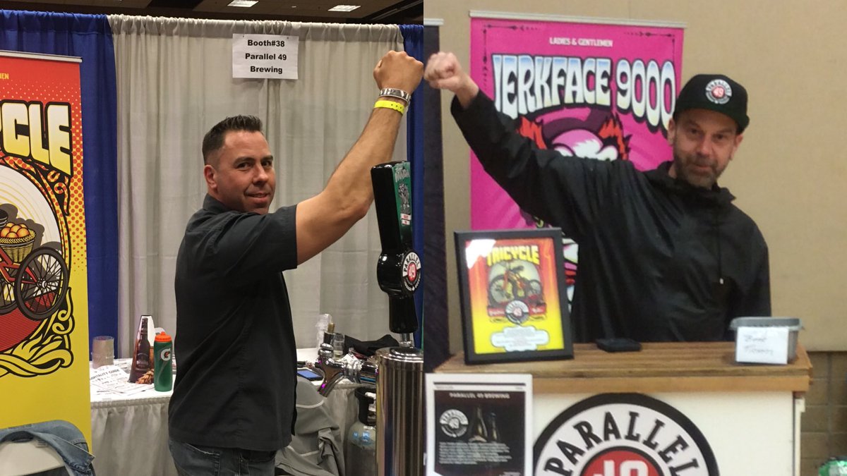 P49SALES's tweet photo. Double fest beer fest time! Tonight we’re at @OFOAS in Penticton and @KinsmenBeerFest in Nanaimo. Have fun if you’re at either one. @Parallel49Beer https://t.co/JBfSBZpq5y