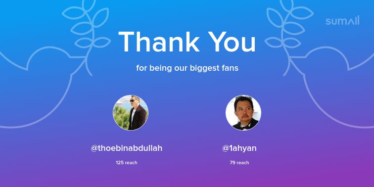 SIGNNewBBL's tweet photo. Our biggest fans this week: @thoebinabdullah, @1ahyan. Thank you! via https://t.co/psEX5pzwNP https://t.co/yNJ767NbBB