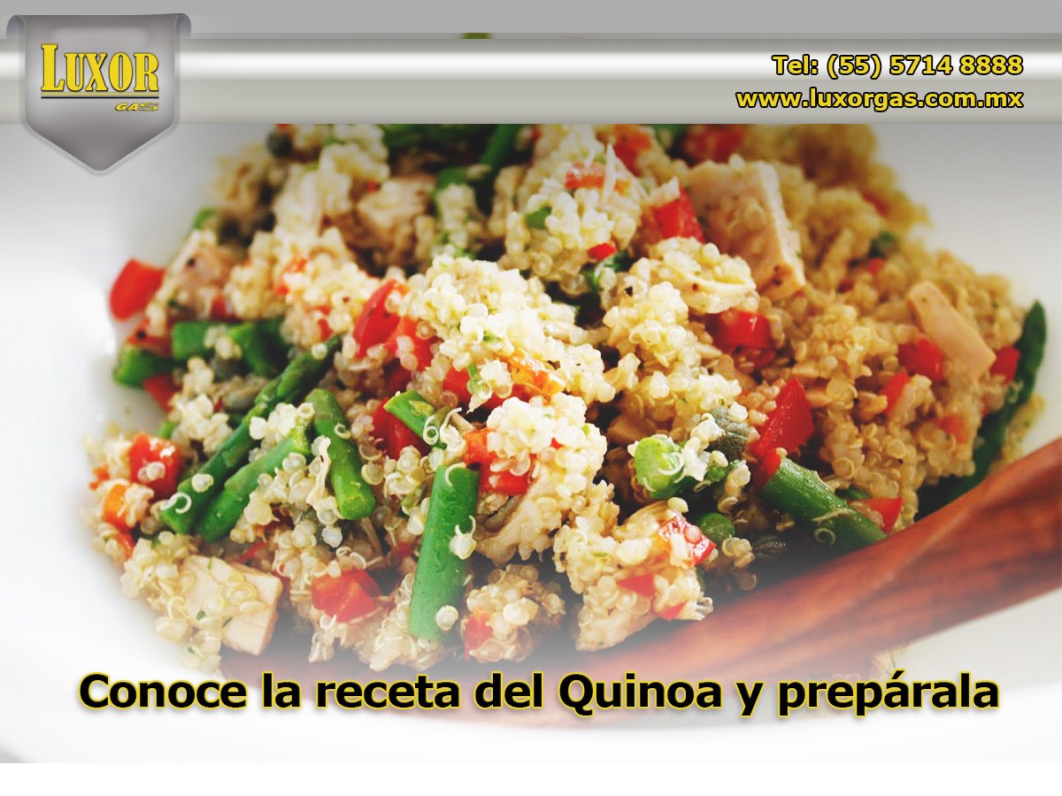 Luxor_Gas's tweet photo. Aprende a prepara una deliciosa Quinoa con nuestro recetario.
#AprendeAcocinar #FelizViernes @Luxor_Gas . https://t.co/MaRj5GYdsr