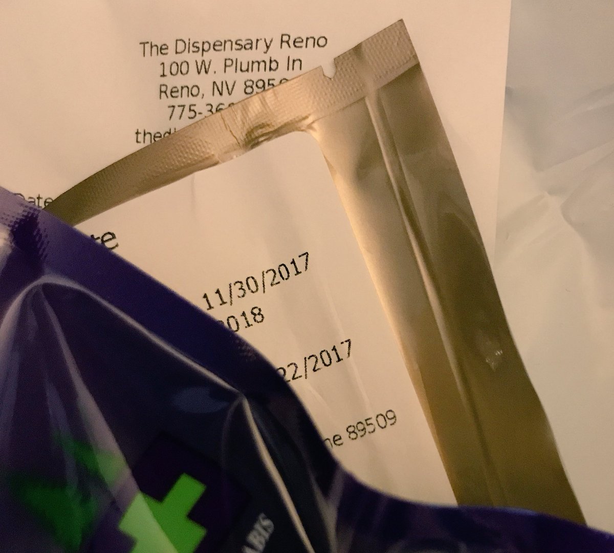 kronic_kaptain's tweet photo. Picked up some concentrate @TheDispensaryNV Reno location because of the awesome deals 🤑AND staff.  👍#frequentflyer 
KK 🌿😗💨💨☮️💚 https://t.co/C8oyMW3hBl