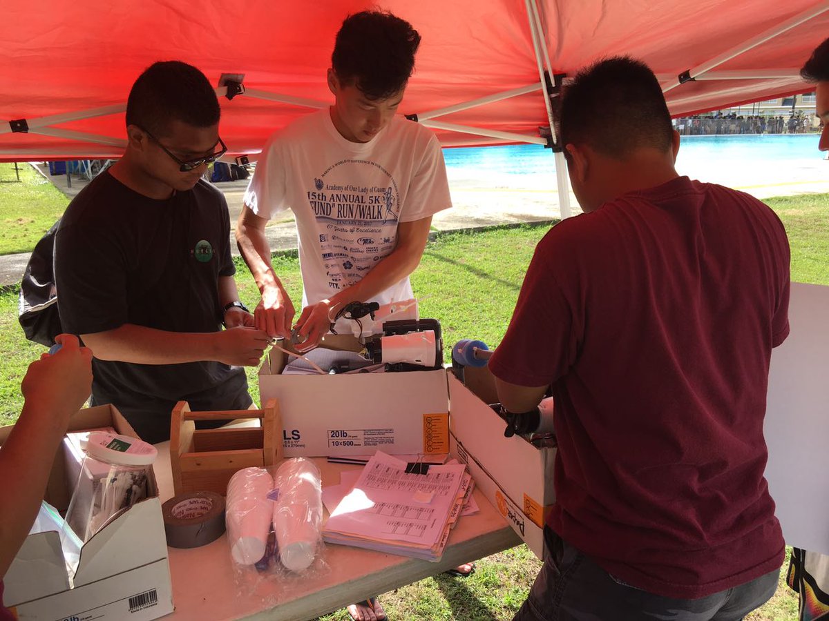 fdmsguam's tweet photo. Friars participating in the island wide robotics competition. https://t.co/D5xl0NumQ7