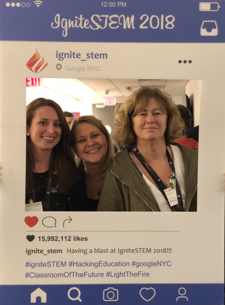 mrs_michels's tweet photo. Spending the day learning!!! @doyourmath @ignite_stem @Google #bravobburg #STEMeducation #ignitestem2018 https://t.co/1gvsTiDBhW