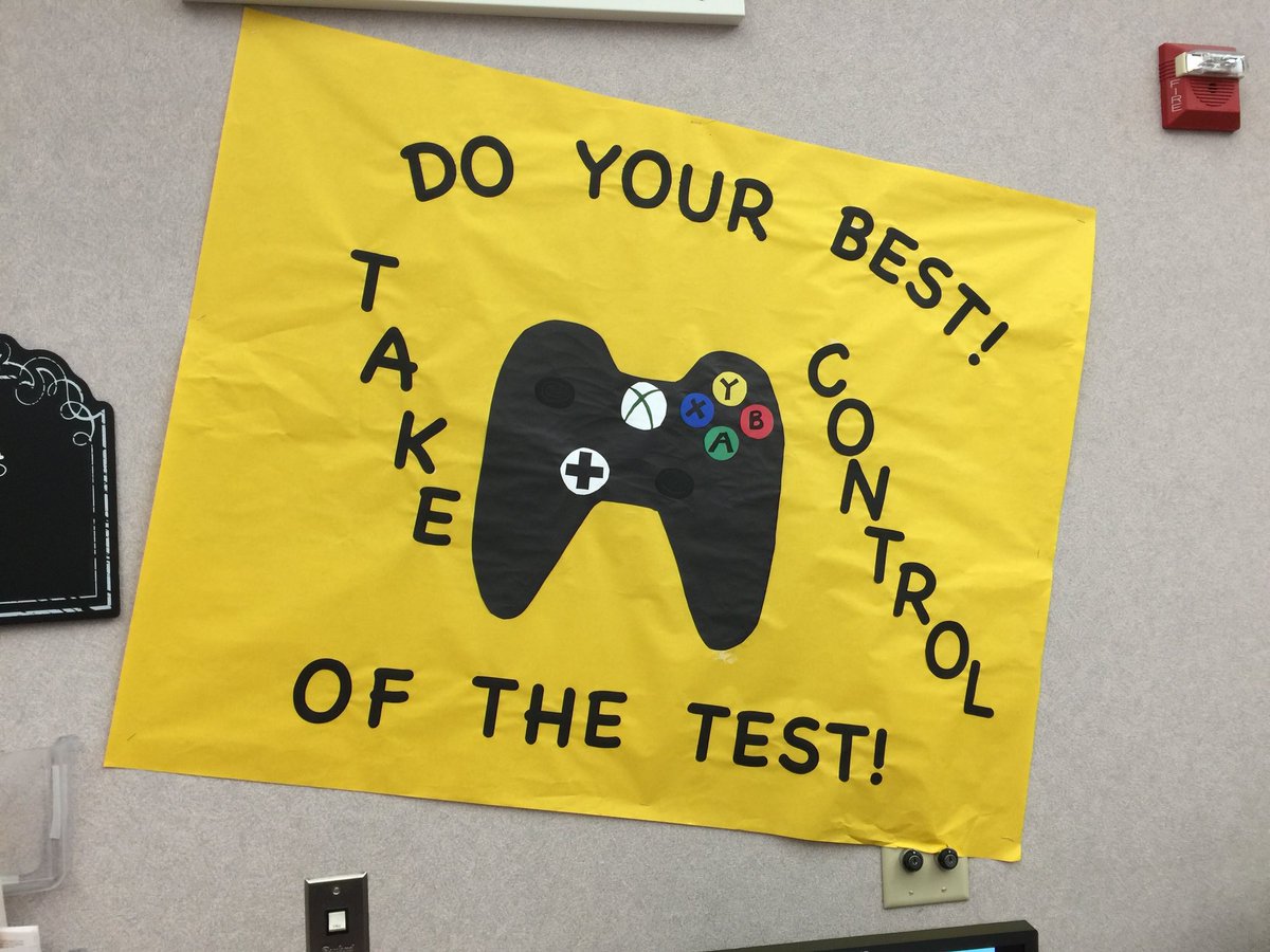lindemuthccsd's tweet photo. Motivation! #sbactesting #friaselementary https://t.co/M3MDK1RqFa