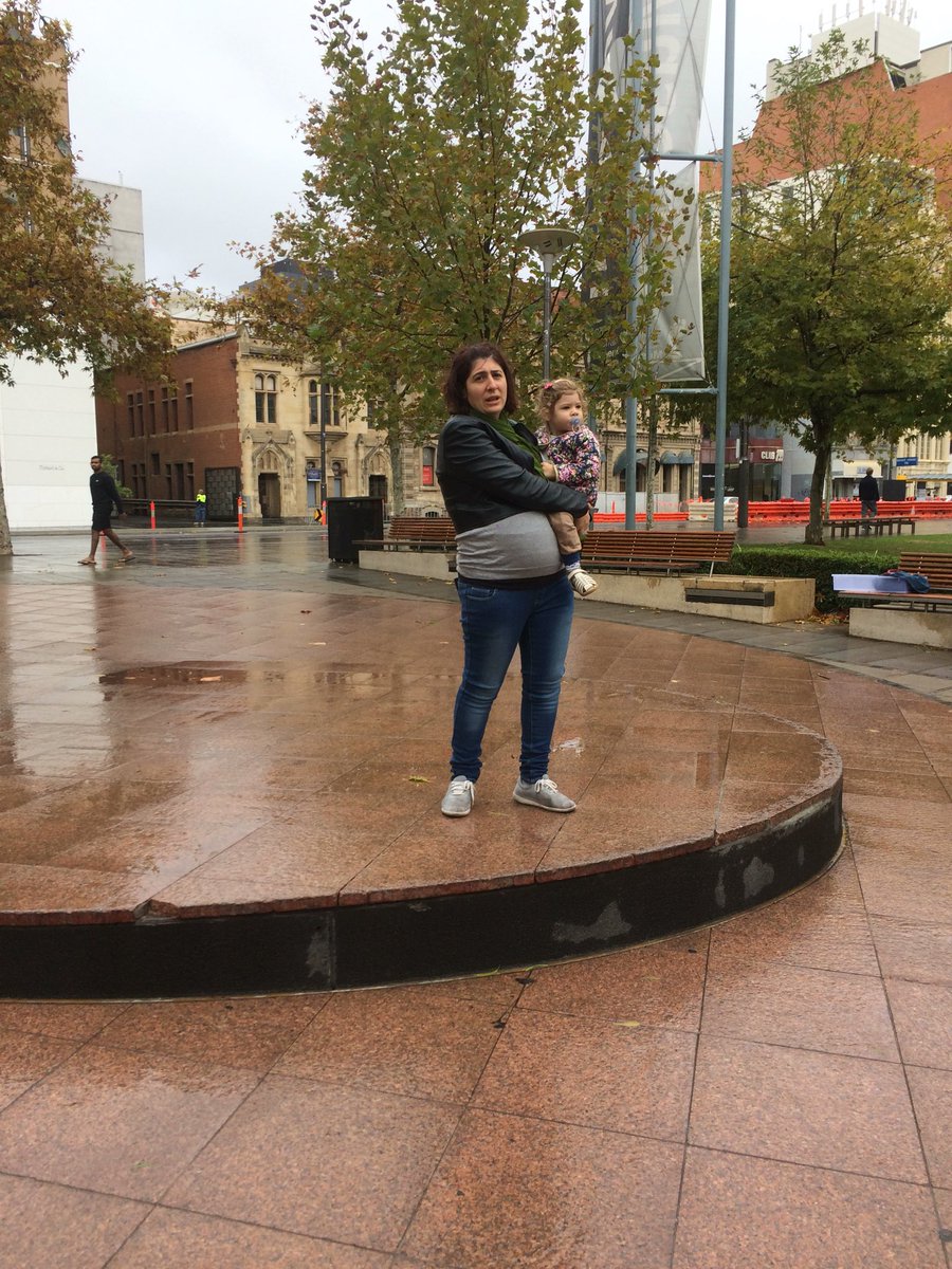 ScienceMarchADE's tweet photo. Next up is Dr Bianca from the @WhyWaite_UoA outreach program. A talented science communicator who’s telling us not to be afraid to make bold choices and follow our passion. #MarchForScience #MarchForScienceAdelaide #marchforscienceAU #MomsInScience https://t.co/6bPMomBBpW